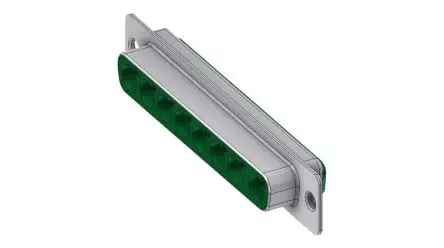 Produktfoto 1 von Deltron Connectors DTS D-Sub-Steckverbinder Gerade, 8-polig, Lot Buchse 2.54 mm Raster