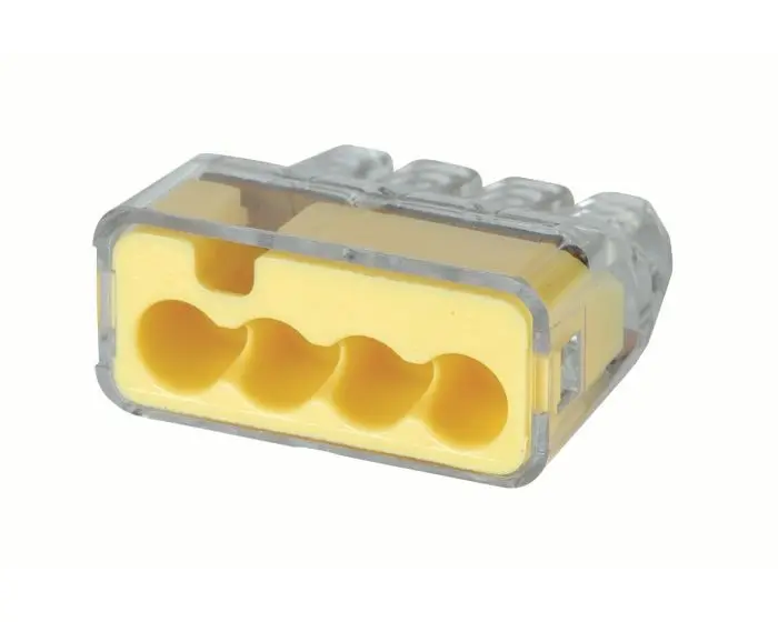 Produktfoto 1 von Ideal Industries 30-10 Kupfer Polycarbonat Anschluss 32A Orange, Blau, Rot, Grau, Schwarz, Gelb 4-polig