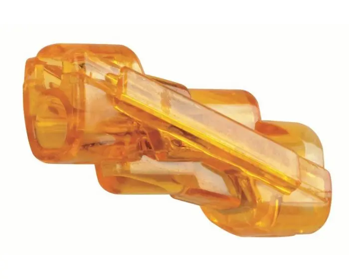 Ideal Industries SpliceLine Kabelspleißverbinder, Spleiß, Blau Isoliert Zinn, Ges.L 24.3mm, 14 AWG max.