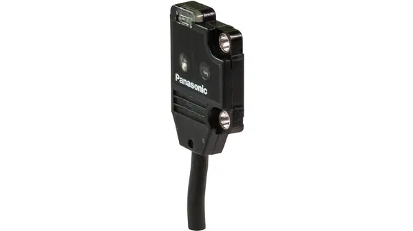 Produktfoto 1 von Panasonic Flach Optischer Sensor, Retroreflektierend, Bereich 2 → 25 mm, NPN Ausgang, Anschlusskabel,