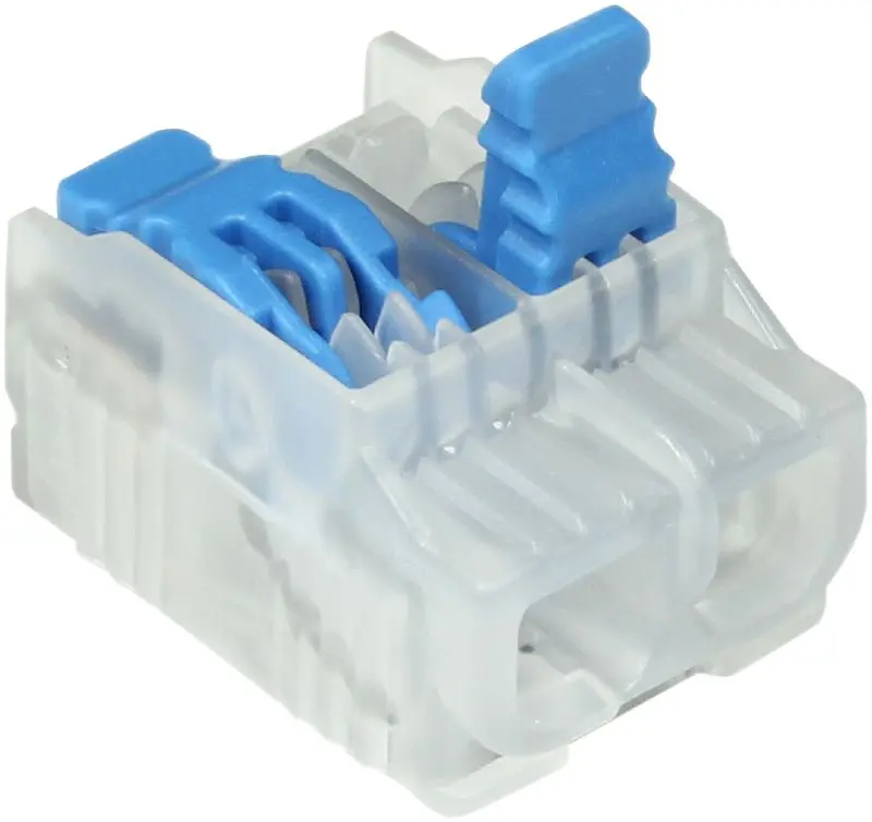 Produktfoto 1 von Ideal Industries Gen II Lever Anschluss 32A transparent 2-polig Einsteck-Anschluss 24/12 AWG