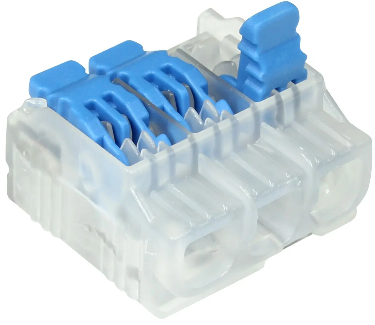 Produktfoto 1 von Ideal Industries Gen II Lever Anschluss 32A transparent 3-polig Einsteck-Anschluss 24/12 AWG