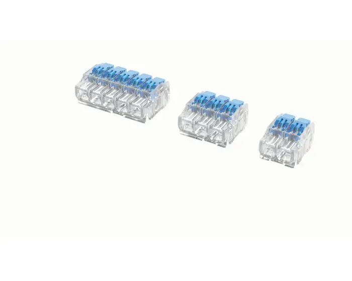 Produktfoto 1 von Ideal Industries Gen II Lever Anschluss 32A transparent Einsteck-Anschluss 24/12 AWG