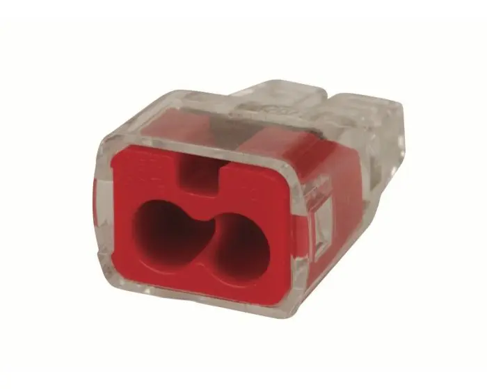 Produktfoto 1 von Ideal Industries 30-10 Kupfer Polycarbonat Anschluss 32A Rot 2-polig Einsteck-Anschluss 12 AWG
