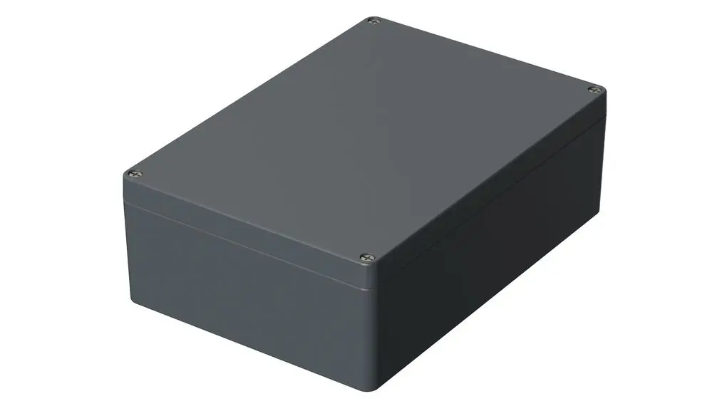 Produktfoto 1 von Bopla Euromas; Universalgehäuse; Aluminium; Grau IP66 Breite 230 mm Höhe 111 mm Länge 330 mm