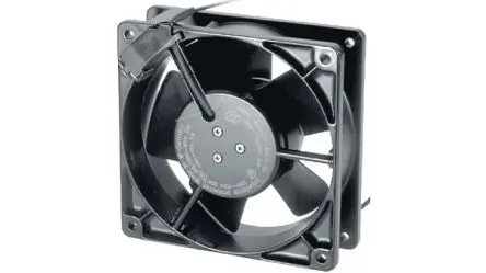 Produktfoto 1 von ebm-papst RoHS Axiallüfter, Kugel, 115V ac 230 mA, 3100 U/min, 180 m³/h IP20 119 mm 119mm 38 mm