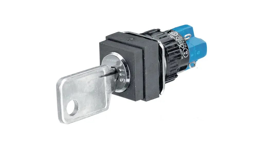 Produktfoto 1 von EAO Schlüsselschalter 2-Positionen SPDT 5A IP 65