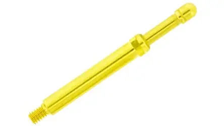 Produktfoto 1 von PTR HARTMANN Prüfspitze Gold 24.0A Vergoldetes Messing Vergoldet