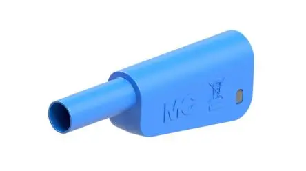 Produktfoto 1 von Staubli Stecker Blau Prüfspitze, 600V ac 32A Lot