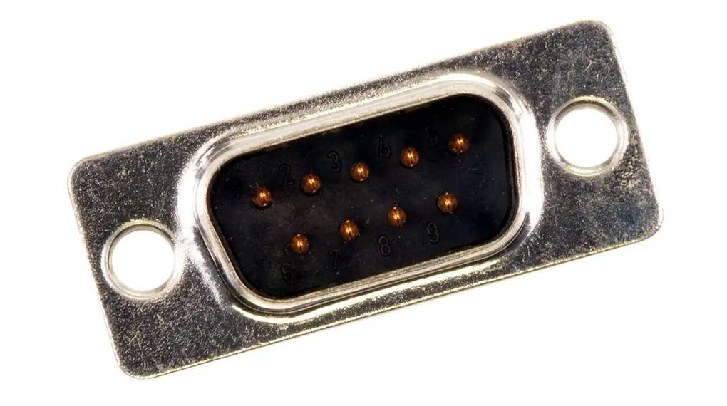 Produktfoto 1 von FCT from Molex 172704 D-Sub-Steckverbinder Gerade, 9-polig 2.84 mm Raster, Lot Stecker
