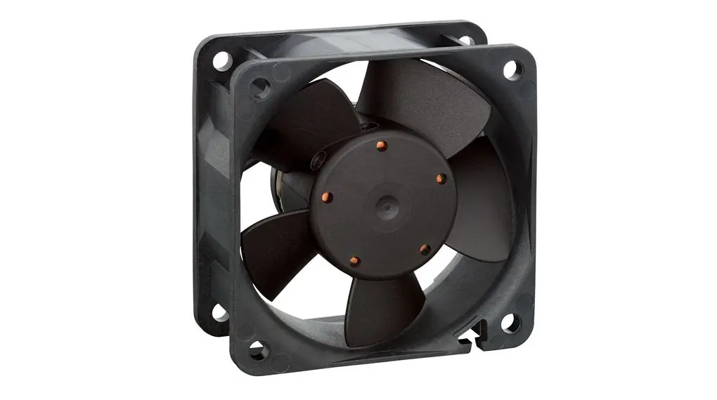 Produktfoto 1 von ebm-papst dc-Axiallüfter, 24 VDC / 0.5 → 1.1W, 60 x 60 x 25mm, 19m³/h