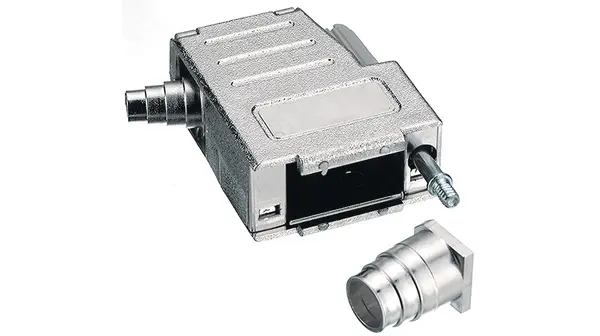 Produktfoto 1 von Encitech Connectors 6260 D-Sub-Gehäuse Gerade, D: D-Sub-Gehäuse, Größe DB, aus Kunststoff