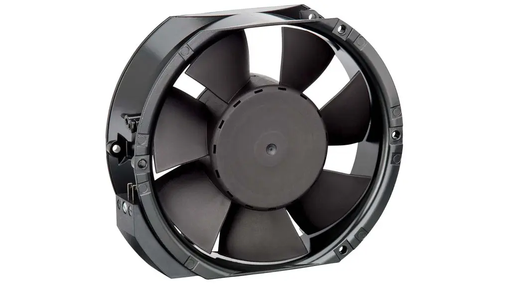 Produktfoto 1 von ebm-papst dc-Axiallüfter, 24 VDC / 4.8 → 32.2W, 150 x 172 x 51mm, 460m³/h