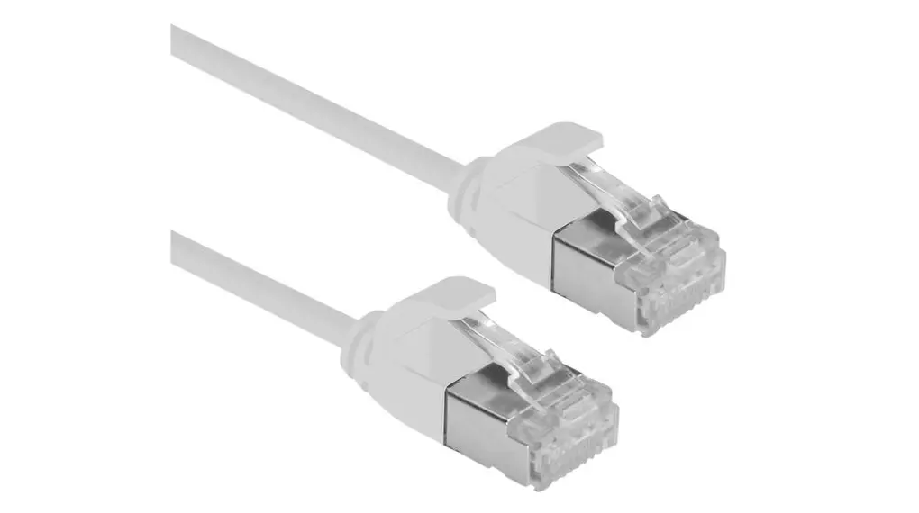 Produktfoto 1 von Roline 21.15.33 Cat6a Ethernet-Kabel, 500 mm, Grau 8 FTP, Raucharm halogenfrei