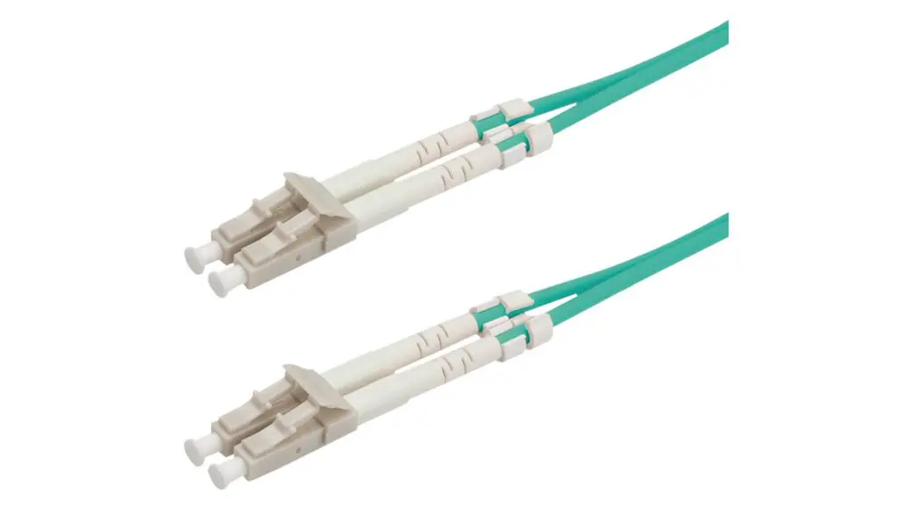 Roline LWL-Kabel 500 mm, Polyvinylchlorid Aqua