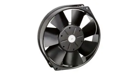 Produktfoto 1 von ebm-papst 7000 Axiallüfter, Kugel, 24V dc / 22 W 830 mA, 360 m³/h IP68 150 mm 150mm 38 mm