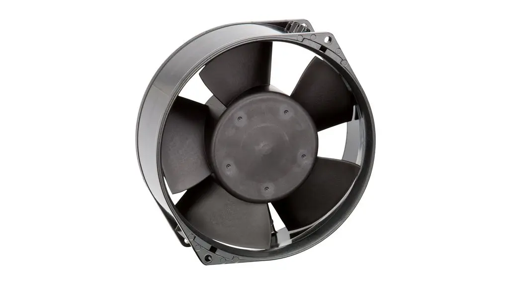 Produktfoto 1 von ebm-papst dc-Axiallüfter, 24 VDC / 2.45 → 22W, 150 x 150 x 55mm, 345m³/h