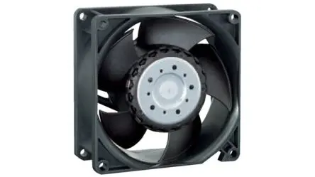 Produktfoto 1 von ebm-papst Axiallüfter, Kugel, 24V dc, 11000 U/min, 237 m³/h 92 mm 92mm 38 mm