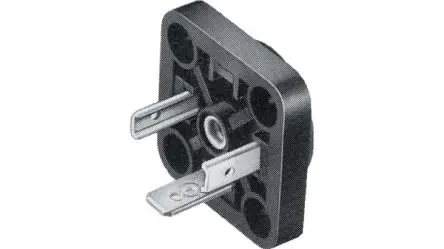 Produktfoto 1 von Hirschmann GSE Magnet-Sicherheitsschalter DIN VDE 0627 3 Stecker / 400V Panel, Schwarz