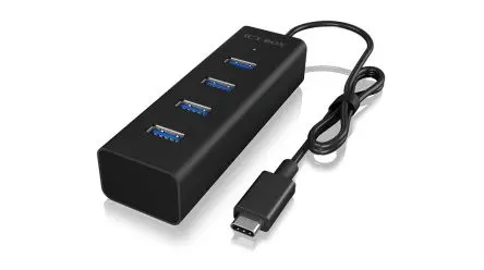 ICY BOX, USB 3.0 USB 3.0-Hub, 4 USB Ports, USB, Busbetrieben T: 30 mm H: 20 mm B: 95mm
