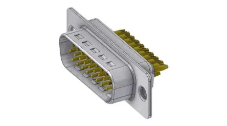 Deltron Connectors HD D-Sub-Steckverbinder Gerade, 26-polig, Kabel Stecker
