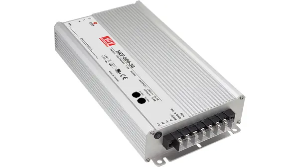 Produktfoto 1 von MEAN WELL HEP-600C-24 HEP-600C Akkuladegerät, 24 V Bleiakku, Li-Ion/21 A Bleiakku