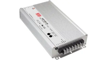 Produktfoto 1 von MEAN WELL HEP-600C-24 HEP-600C Akkuladegerät, 24V Bleiakku, Li-Ion/21 A Bleiakku