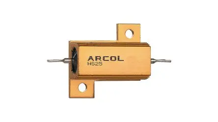 Produktfoto 1 von Arcol HS25 Gewickelt Drahtgewickelter Festwiderstand 47 Ω ±1 % / 25 W, Aluminium Lötverbindung, -55 °C → 200 °C