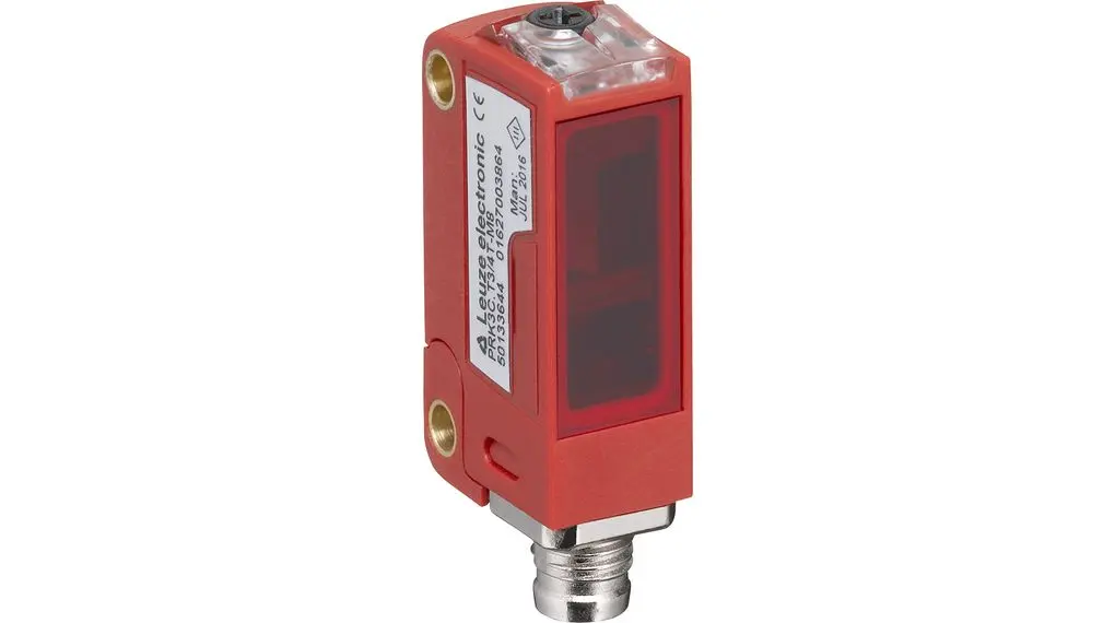 Leuze Kubisch Optischer Sensor, Diffus, Bereich 5 → 100 mm, PNP Ausgang, M8, Hell-/dunkelschaltend