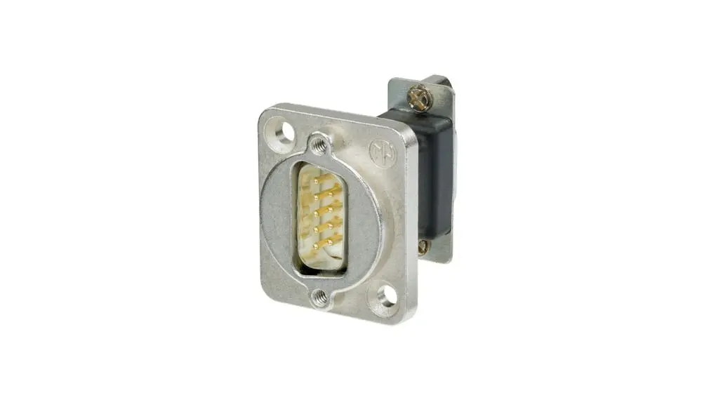 Produktfoto 1 von Neutrik Sub-D Adapter 9-Wege D-Sub Stecker Stecker D-Sub 9-polig Buchse Buchse