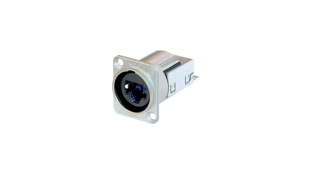 Neutrik NE8FDY Buchse Kat. 6 Ethernet-Steckverbinder, 1-Port 8-polig Abgeschirmt Frontplattenmontage
