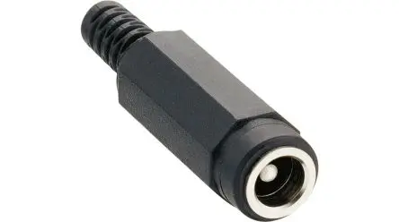 Produktfoto 1 von Lumberg NEK Gerade DC Buchse DC-Buchse 1A 24V / Außen 5.7 mm Außen-ø , 2.35 mm Stift, Kabel