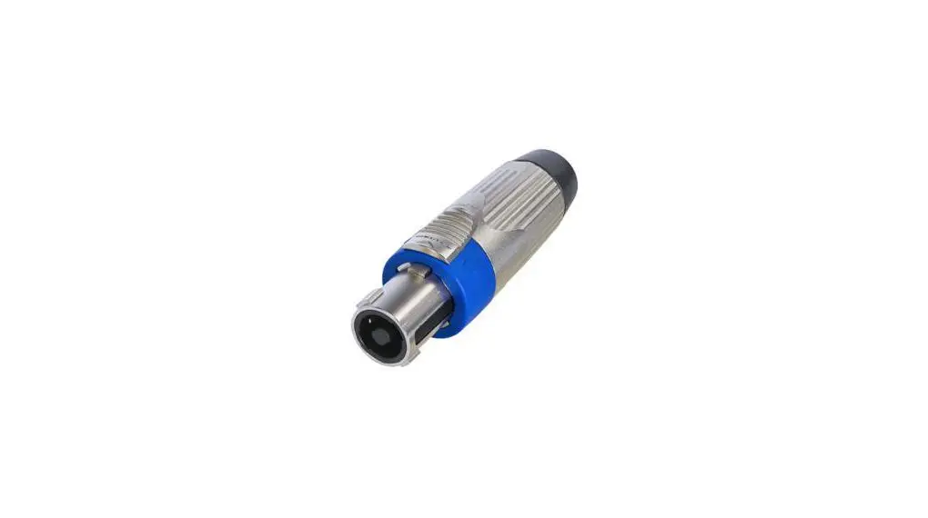 Produktfoto 1 von Neutrik 4-polig Gerade Lautsprecherstecker, Kabel Buchse 30A Schwarz Lot