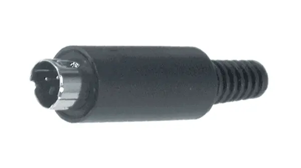 Produktfoto 1 von Deltron Connectors MD DIN-Stecker Gerade 8-polig, 250 V 1A Kabel Stecker