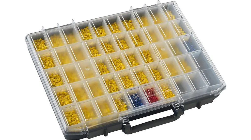 Partex Marking Systems Kabelmarkierer Werkzeug, Typ Kabelmarkierungs-Sortimentskasten z.Verwend.mit PA2-Marker