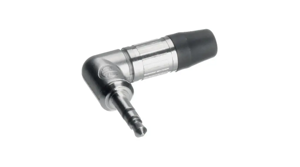 Produktfoto 1 von Neutrik Jack 3.5 mm gewinkelt Kabel Stecker 3 Jack