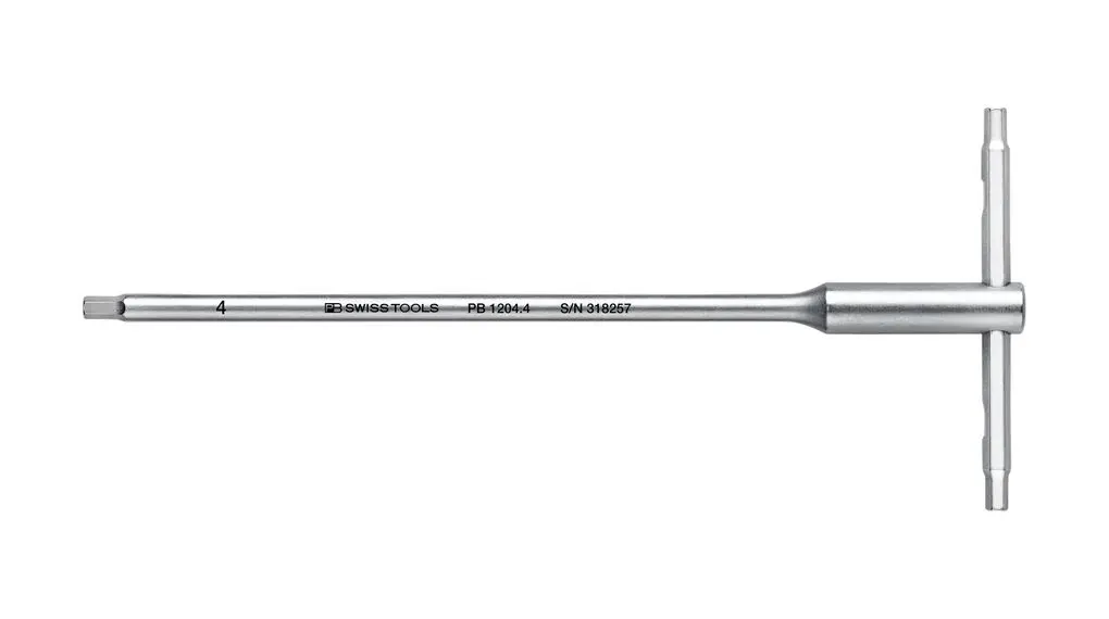 Produktfoto 1 von PB SWISS TOOLS metrisch  Innensechskant-Schlüssel 4mm T-Griff