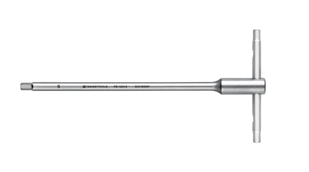 Produktfoto 1 von PB SWISS TOOLS metrisch  Innensechskant-Schlüssel 6mm T-Griff