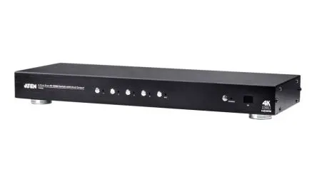 Produktfoto 1 von HDMI Aten HDMI-Schalter HDMI 6-Port Schalter, 4096 x 2160 pixel 4 Videoeingänge 2 Videoausgänge