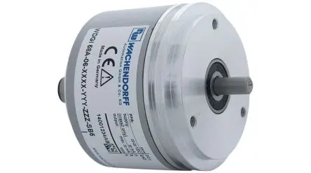 Produktfoto 1 von Wachendorff WDGI 58A Inkrementalgeber Inkremental 5000 Impulse/Umdrehung/U, 30V, 10000 U/min, HTL Fest mit Ø 6 mm Schaft