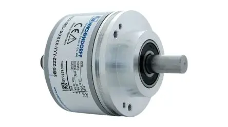 Produktfoto 1 von Wachendorff WDGI 58B Inkrementalgeber Inkremental 5000 Impulse/Umdrehung/U, 30V, HTL Fest mit Ø 10 mm Schaft