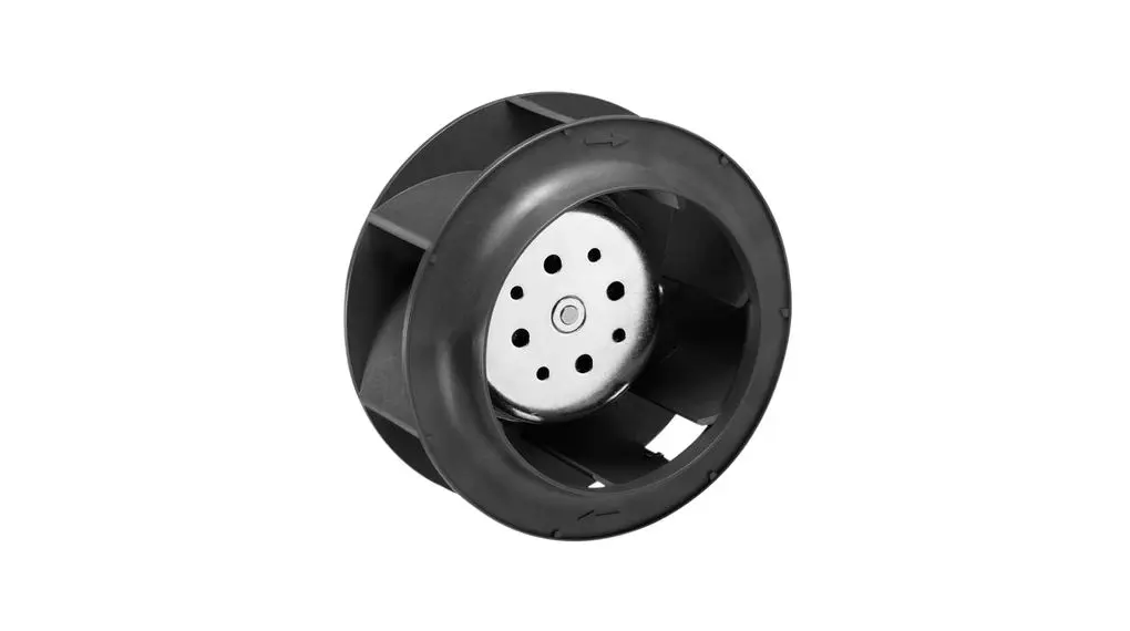 Produktfoto 1 von ebm-papst RER 133 Gebläse, Radial, 24 V, dc, 133 x 133 x 91mm
