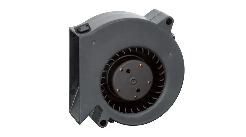 Produktfoto 1 von ebm-papst RL 48 Zentrifugallüfter, Radial, 12V, DC 75 mm 75mm 27 mm, Kugel