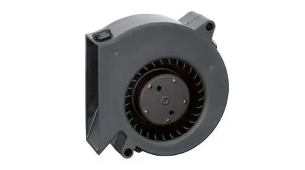 Produktfoto 1 von ebm-papst RL 48 Zentrifugallüfter, Radial, 12V, DC 75 mm 75mm 27 mm, Kugel