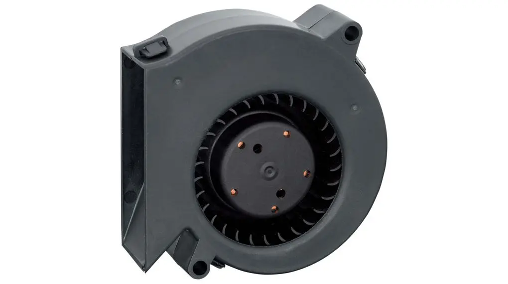 Produktfoto 1 von ebm-papst RL 48 Zentrifugallüfter, Radial, 24V, DC 76 mm 76mm 27 mm, Kugel