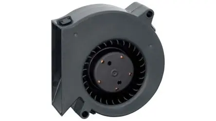 Produktfoto 1 von ebm-papst RL 48 Zentrifugallüfter, Radial, 24V, DC 76 mm 76mm 27 mm, Kugel