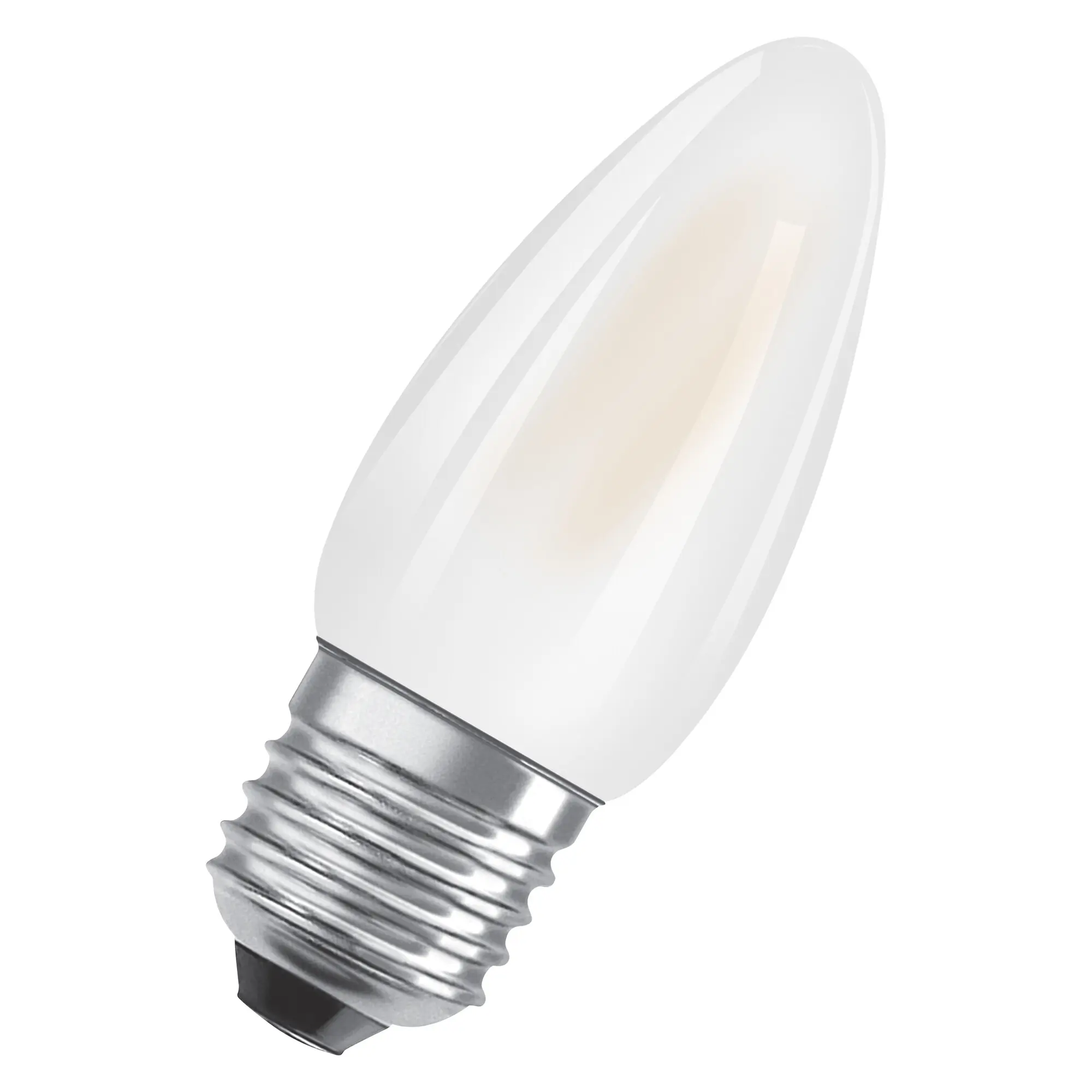 Produktfoto 1 von LEDVANCE LED Retrofit CLASSIC LED-Birne Kerze E27 Sockel Kaltweiß