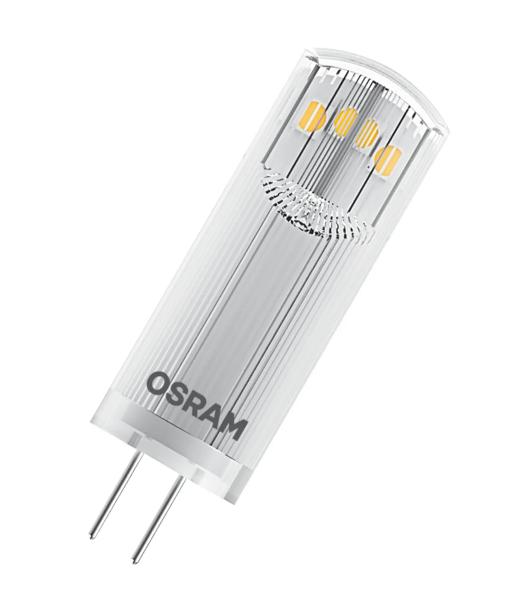 Produktfoto 1 von LEDVANCE 40580 LED-Birne Stift 18 W / 12 V 200 lm G4 Sockel 2700K warmweiß