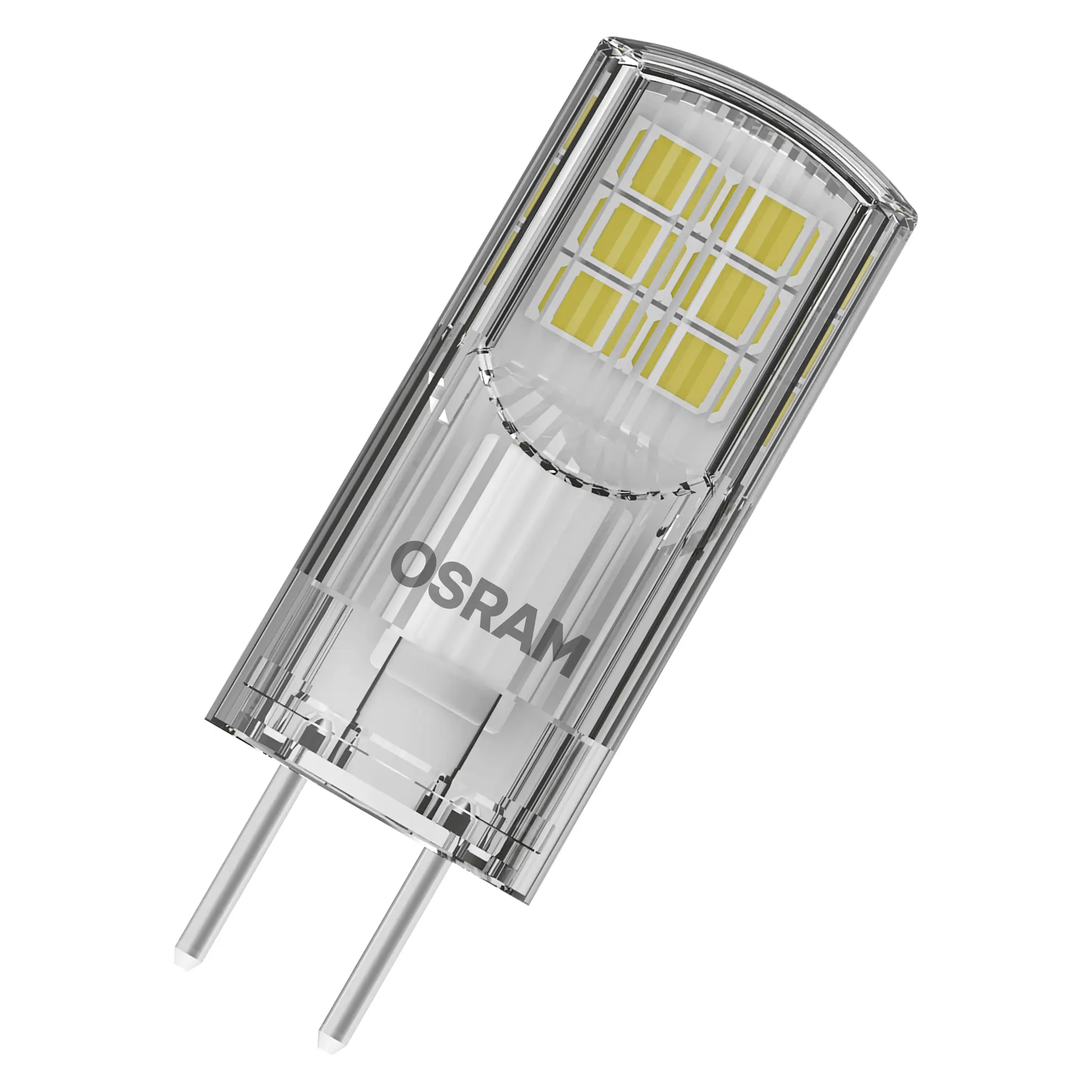 LEDVANCE 40580 LED-Birne Stift 2,6 W / 12 V 300 lm GY6.35 Sockel 2700K warmweiß
