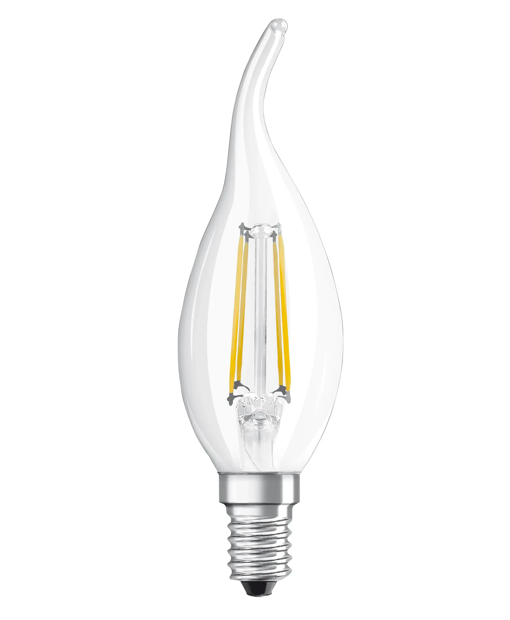 Produktfoto 1 von LEDVANCE LED Superstar Plus Classic LED-Birne Minikerze dimmbar 3,4 W / 230V 470 lm E14 Sockel 2700K warmweiß